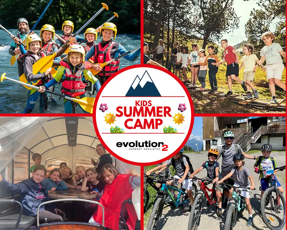 Groupe de participants en rafting